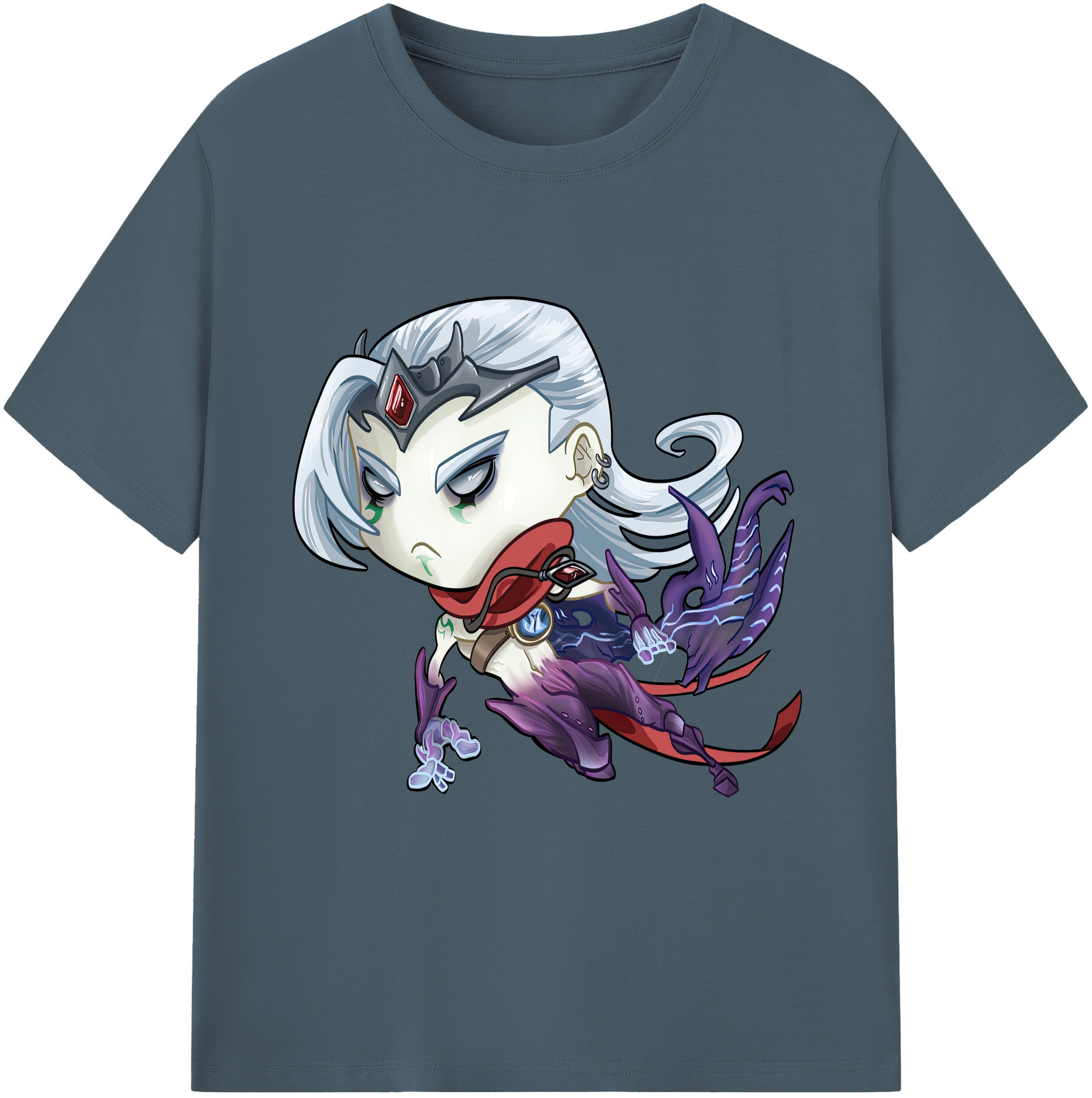 リーグ・オブ・レジェンド League of Legends LOL 綿100％半袖Tシャツ（フロントプリント）